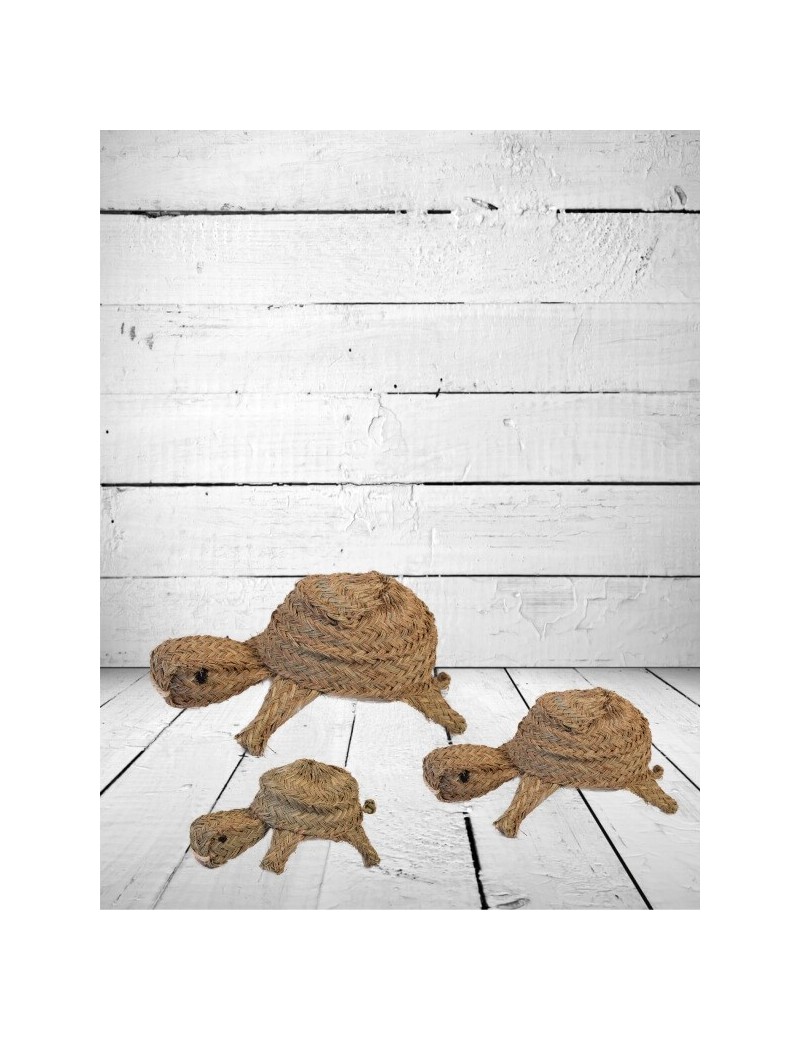 Tortuga esparto ecofriendly natural | Salotto