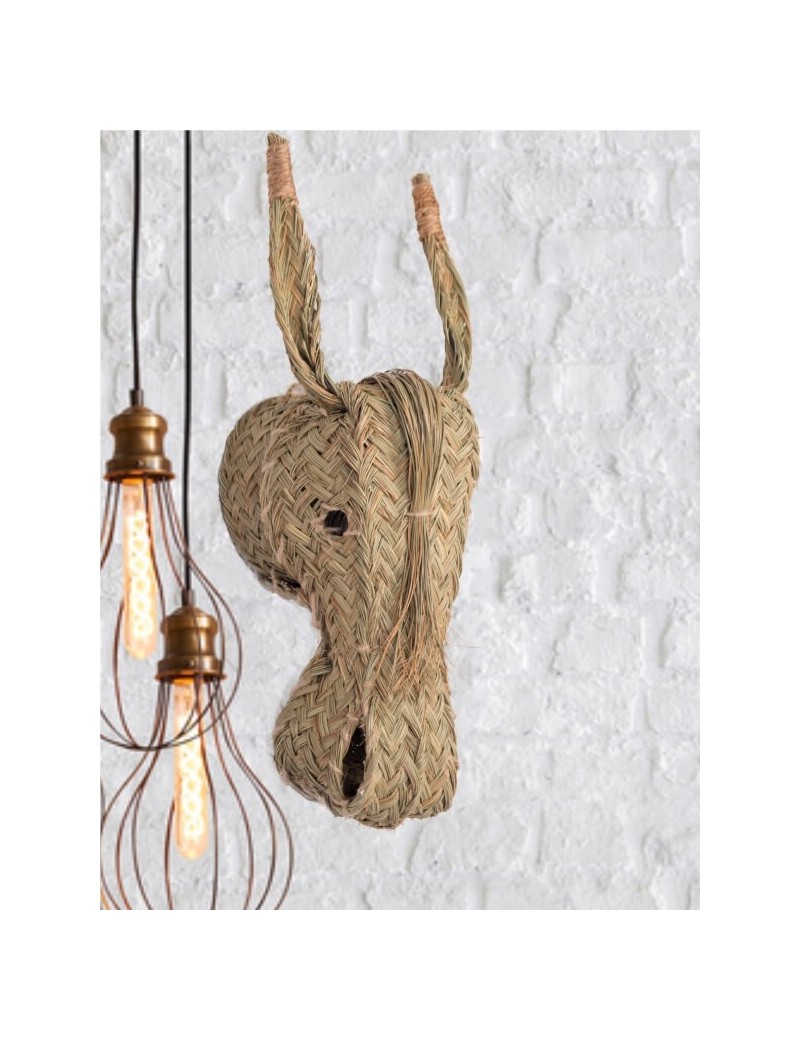 Cabeça de burro esparto ecofirendly natural | Salotto
