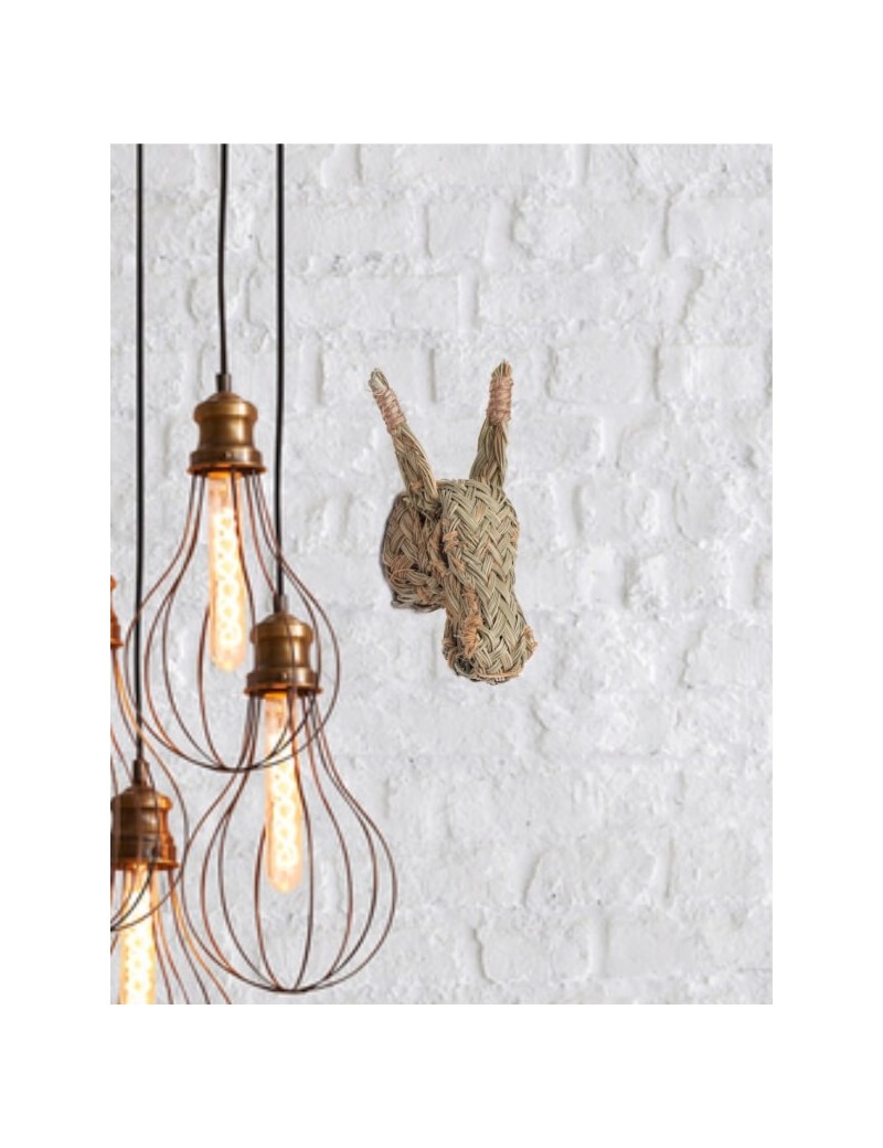 Cabeça de burro esparto ecofirendly natural | Salotto