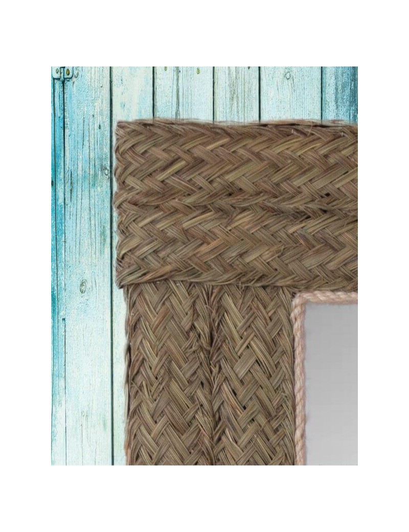 Rechteckiger Spiegel Esparto Ecofriendly Natural | Salotto