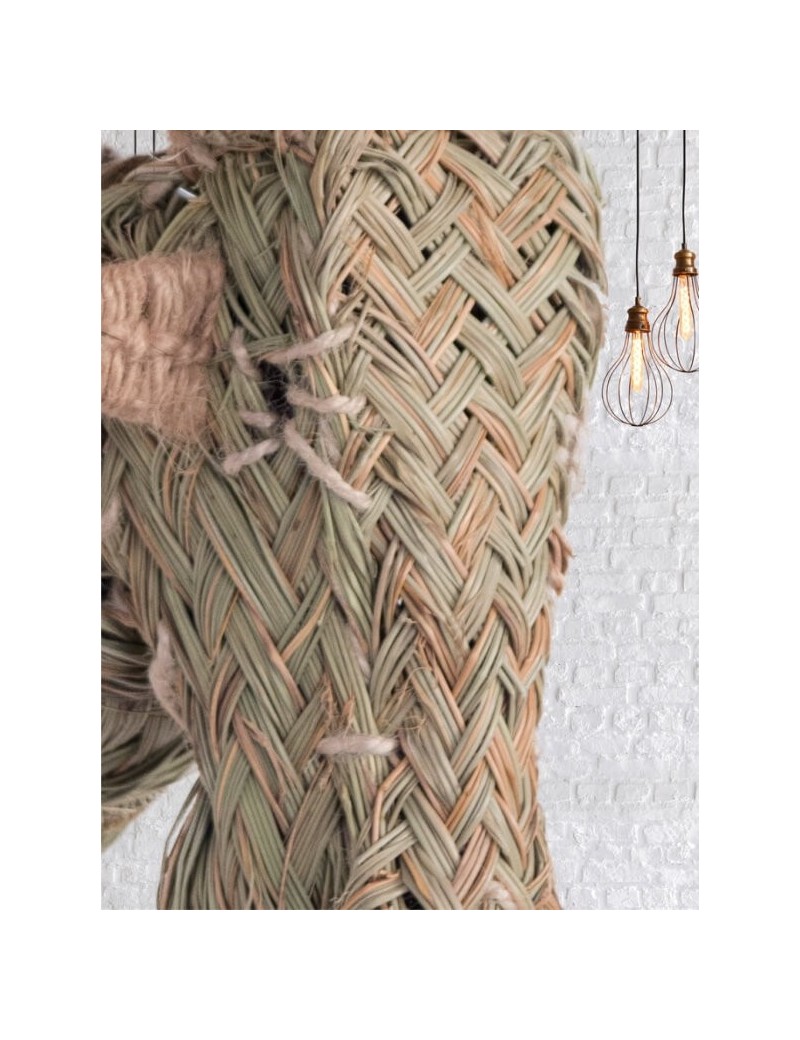 Testa cervo sparto ecofriendly naturale | Salotto