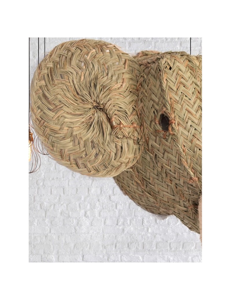 Cabeza elefante esparto ecofriendly natural | Salotto