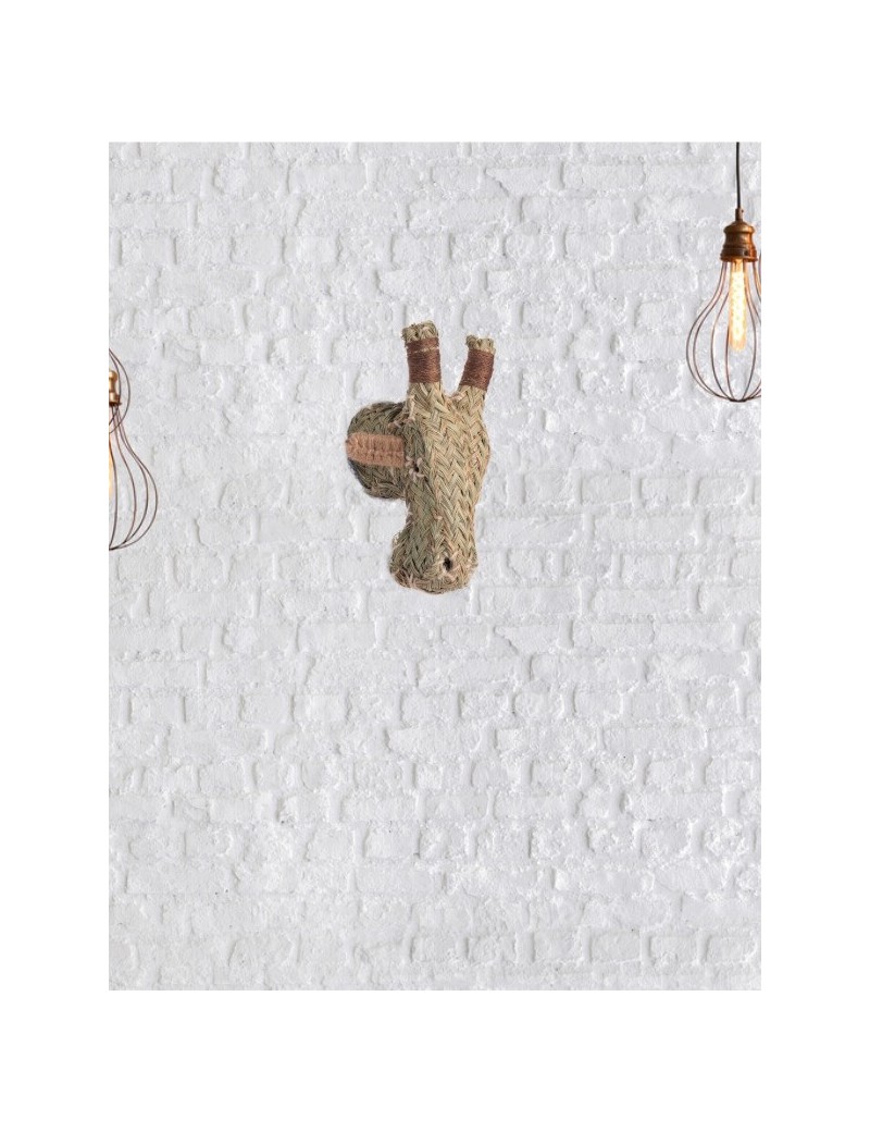 Tête girafe sparte éco-responsable naturel | Salotto