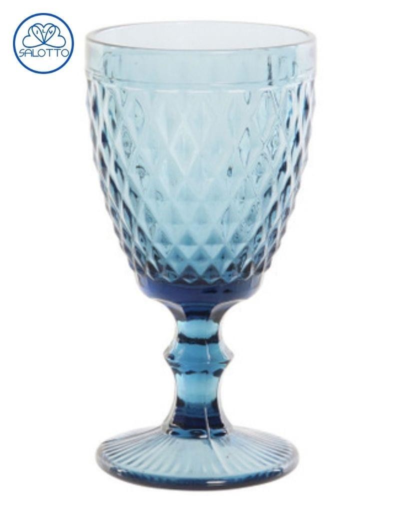 Copa de cristal 325ml azul celeste | Salotto
