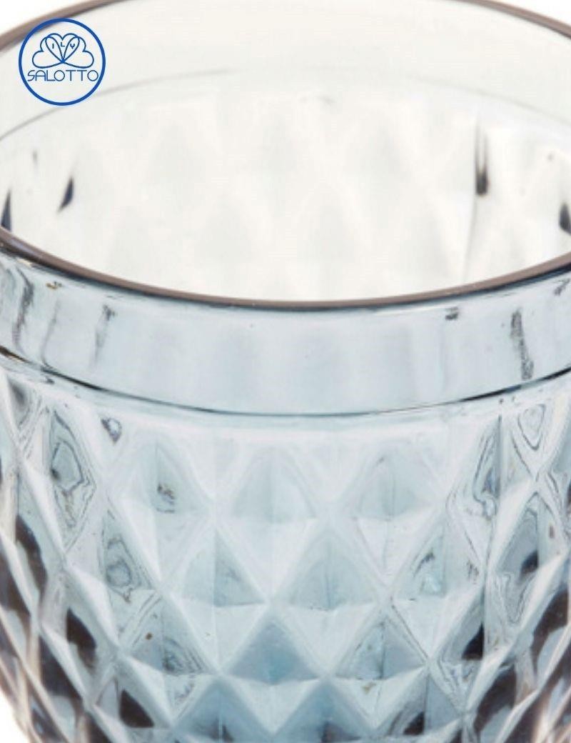 Copa de cristal 325ml azul celeste | Salotto
