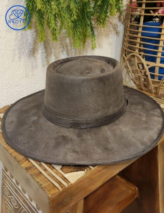 Chapeau de golf daim gris foncé | Salotto