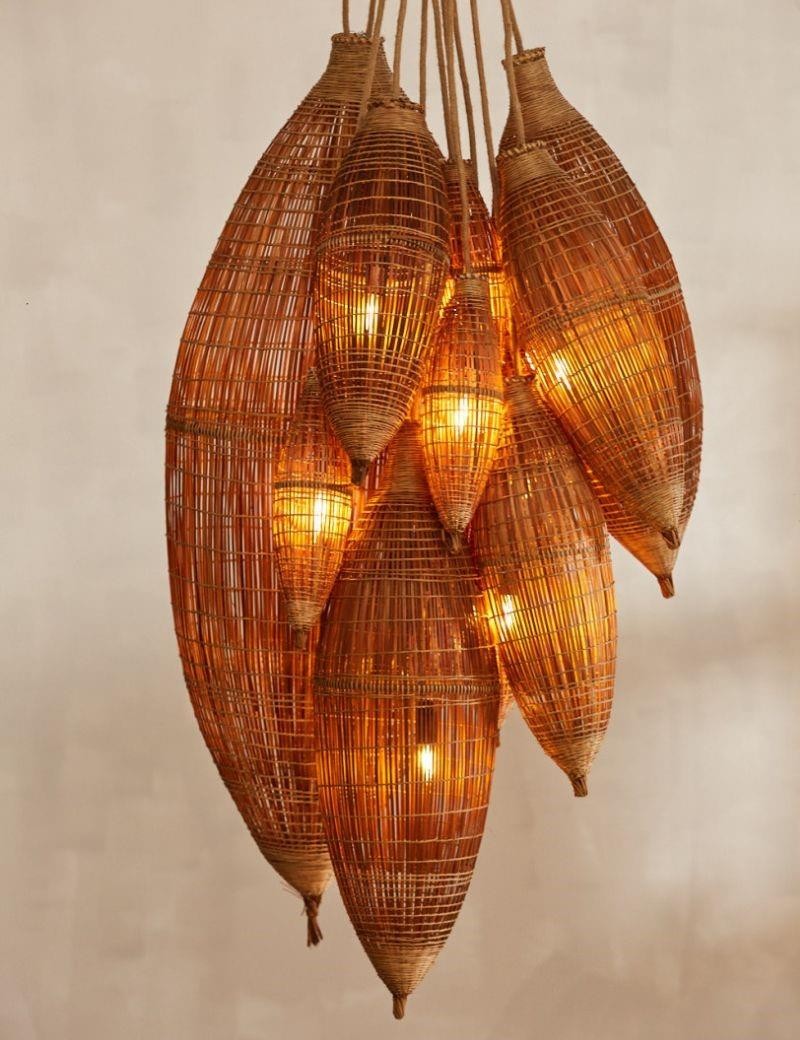 Pantalla tradicional vietnamita natural | Salotto