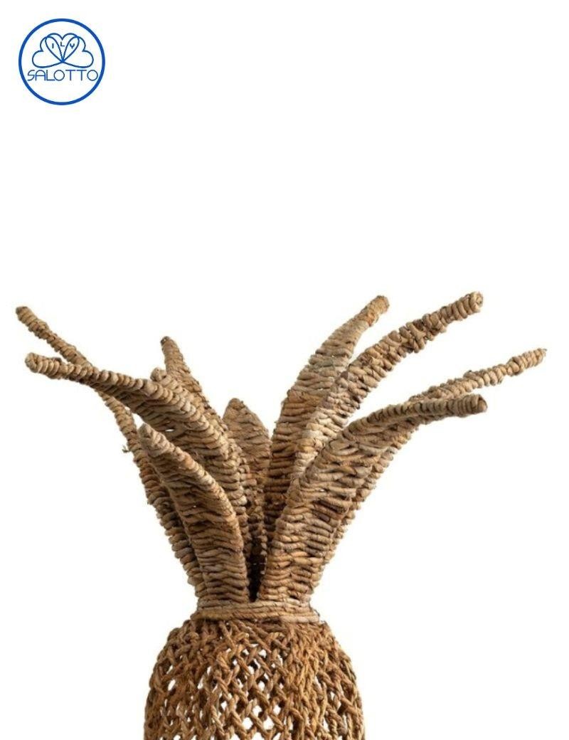 Ananas en écorce de banane 40x40x70 cm naturel | Salotto
