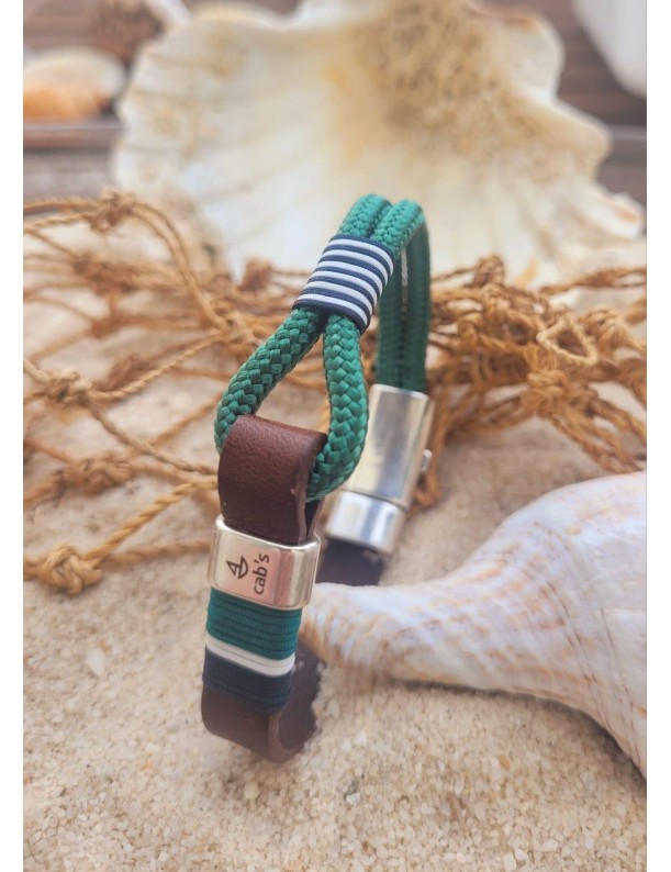 Unternehmens-Armband grüner Knoten | Salotto