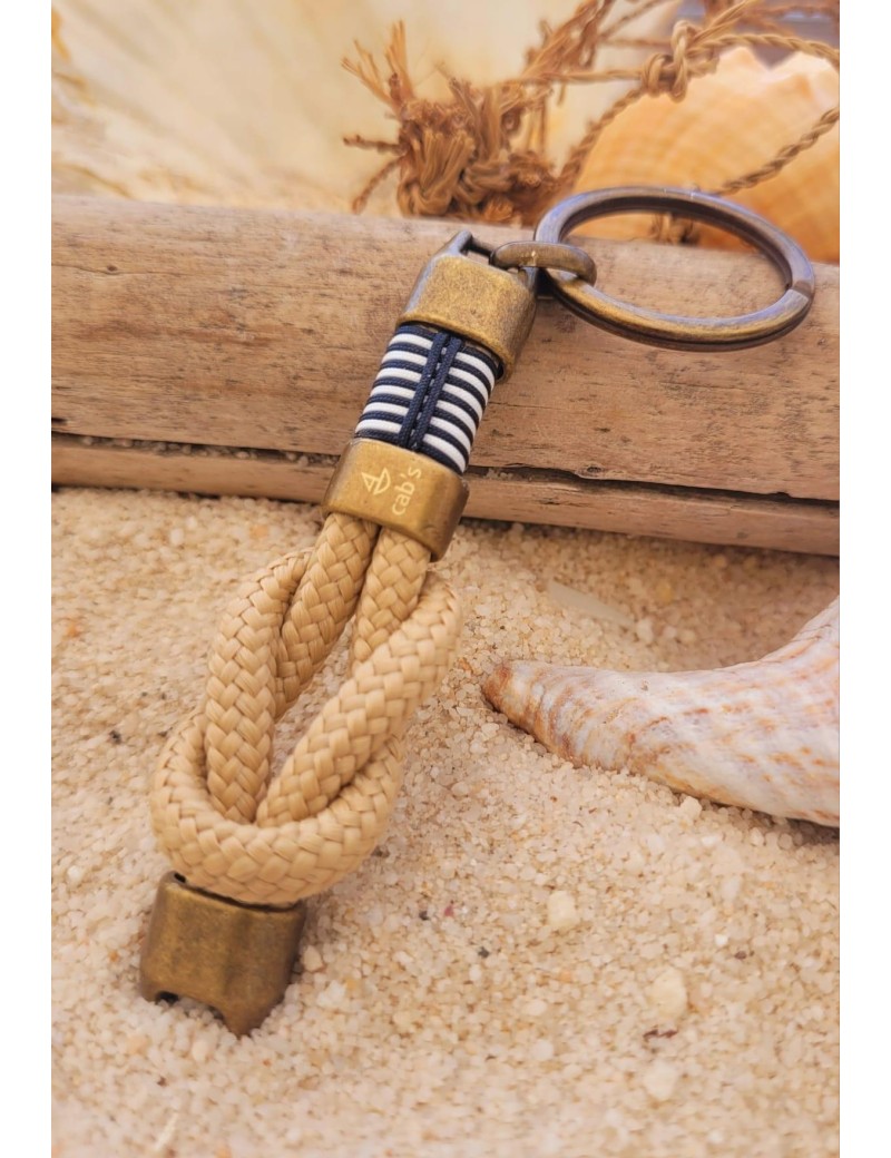 Nautical knot sand keychain | Living room