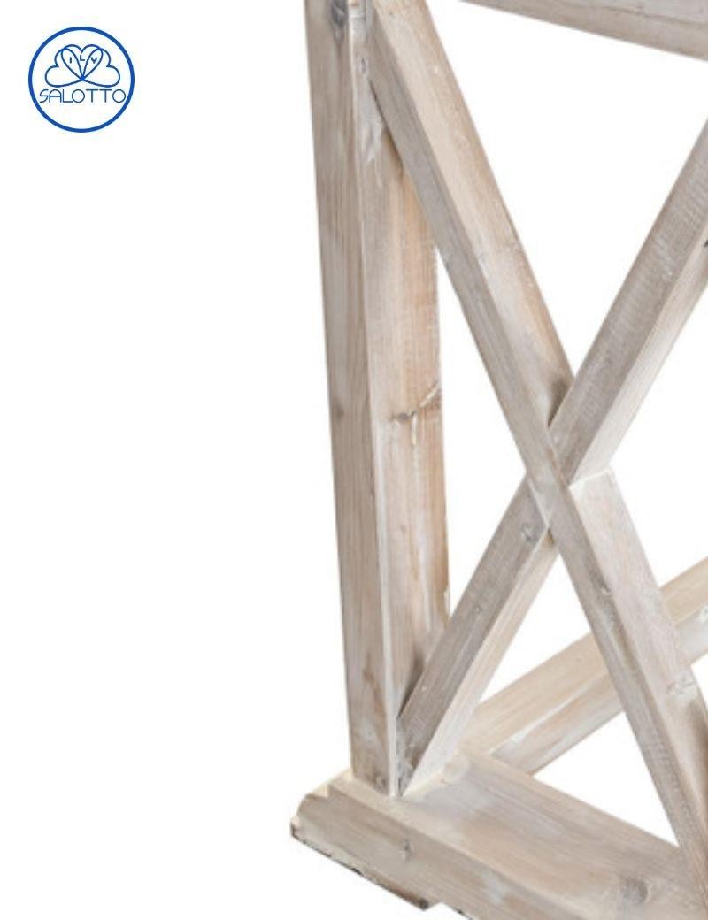 Console pin recyclé vieilli naturellement | Salotto
