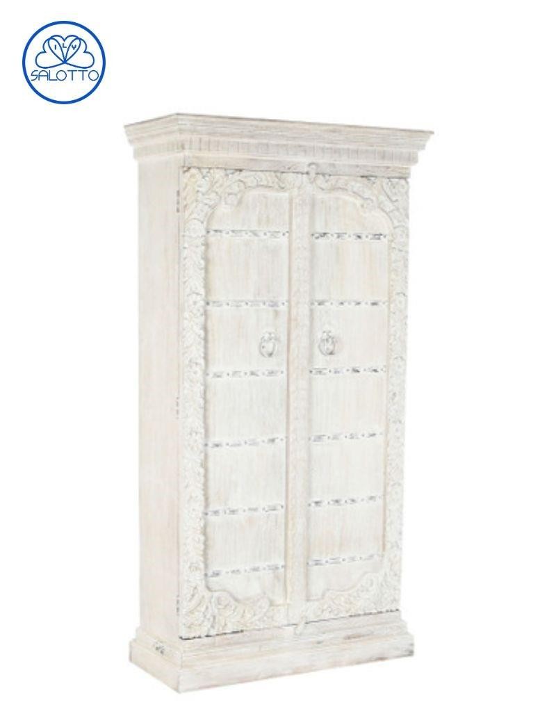 Armoire métal manguier décapé naturel | Salotto