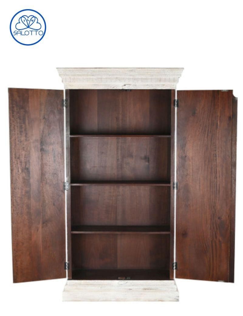 Armoire métal manguier décapé naturel | Salotto