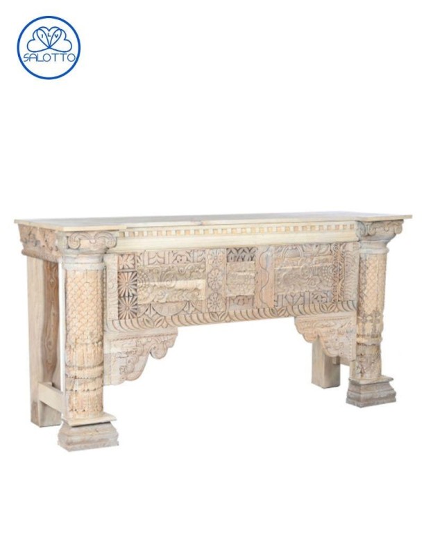 Console con impugnatura invecchiata naturalmente | Salotto
