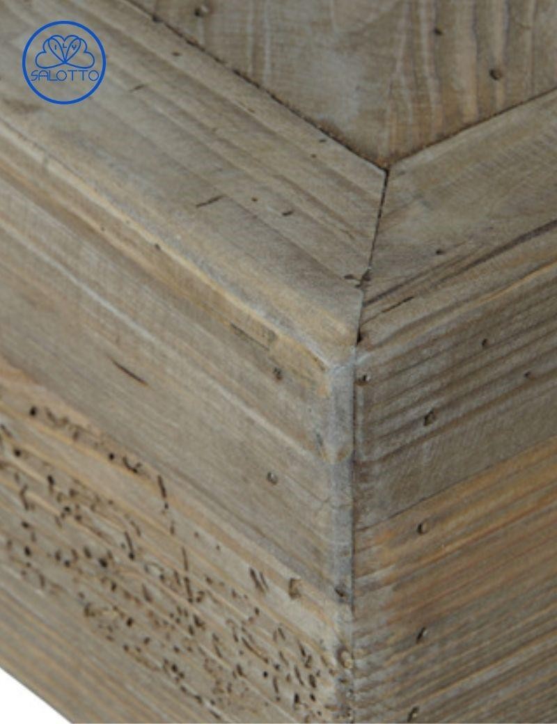 Mitteltisch aus recyceltem naturbelassenem Kiefernholz | Salotto