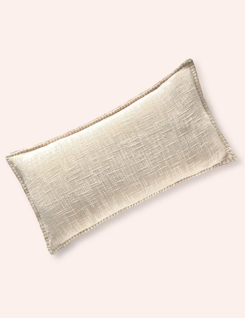 Funda de almofada 30*60 cm algodão cru | Salotto