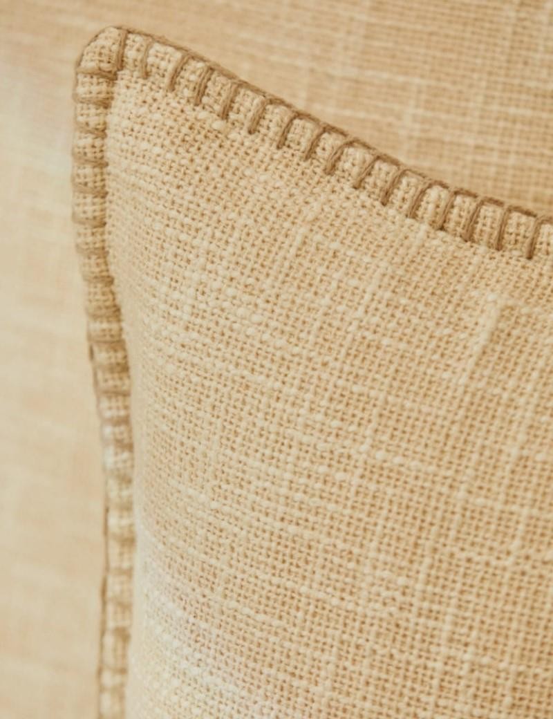 Funda de almofada 30*60 cm algodão cru | Salotto