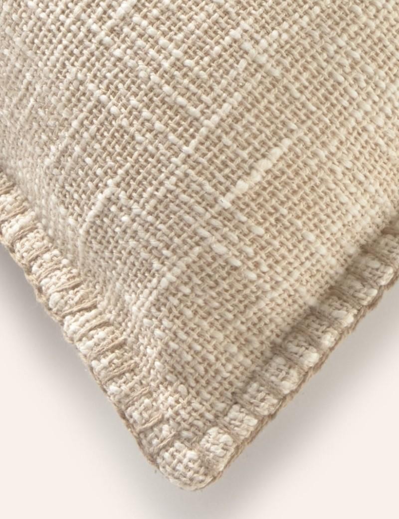 Housse de coussin 30*60 cm coton brut | Salotto