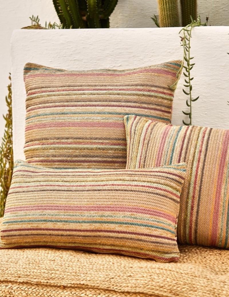 Funda de cojín 30*60 cm. multicolor | Salotto