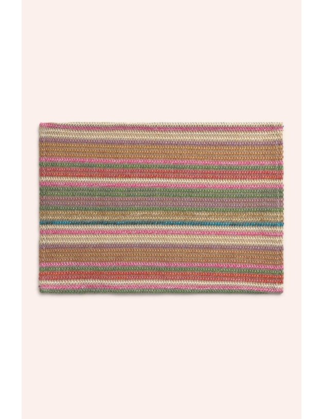 Braided placemat, 30*45 cm. multicolour | Salotto