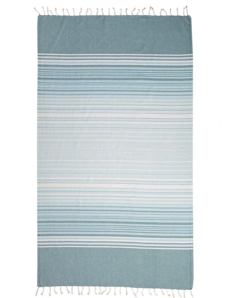 Fouta litas 100% algodón turco. 330 gr. verde agua | Salotto