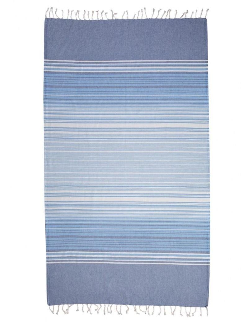 Fouta litas 100% algodón turco. 330 gr. azul | Salotto