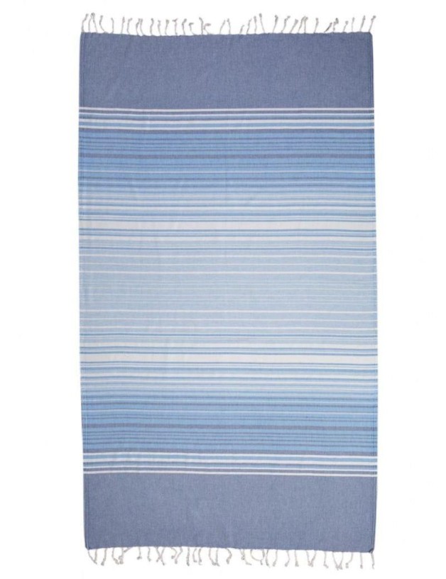 Fouta litas 100% Turkish cotton. 330 gr. blue | Salotto