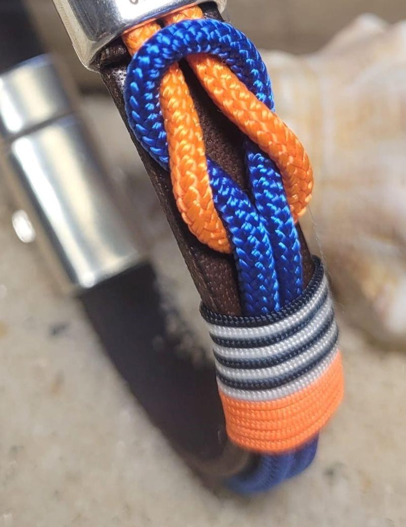 Royal blue nautical knot bracelet | Salotto