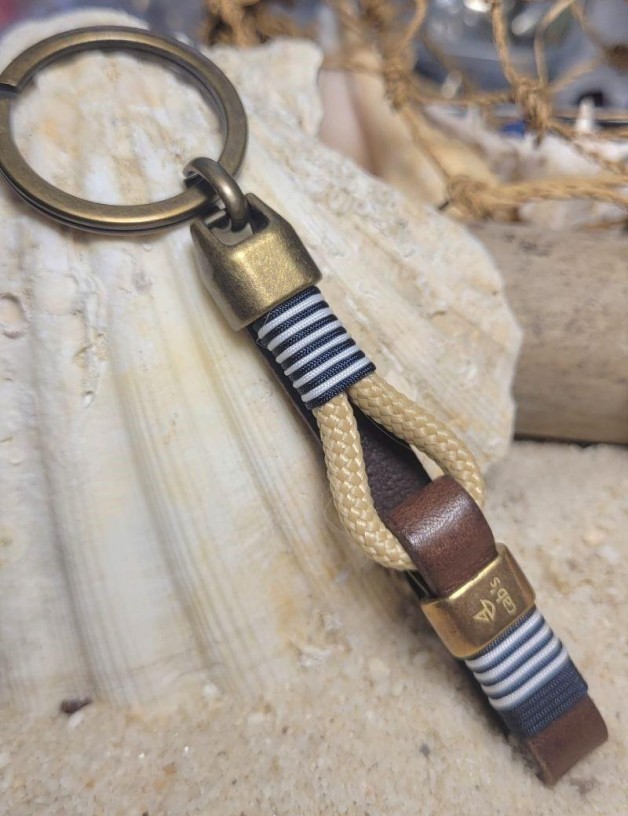 Nautical sand rope keychain | Living room