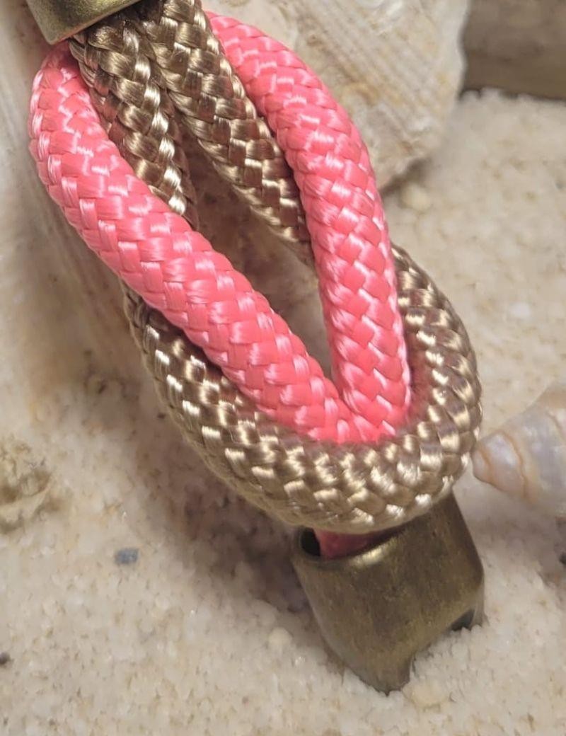 Llavero náutico nudo rosa | Salotto