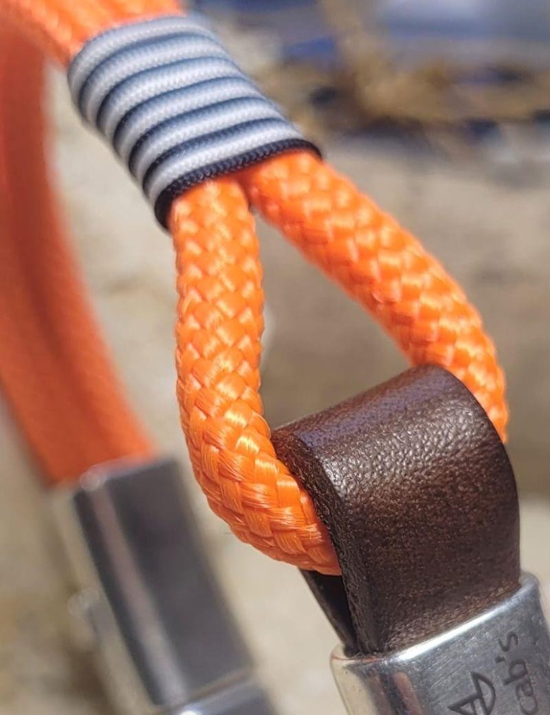 Pulsera nudo cabo naranja | Salotto