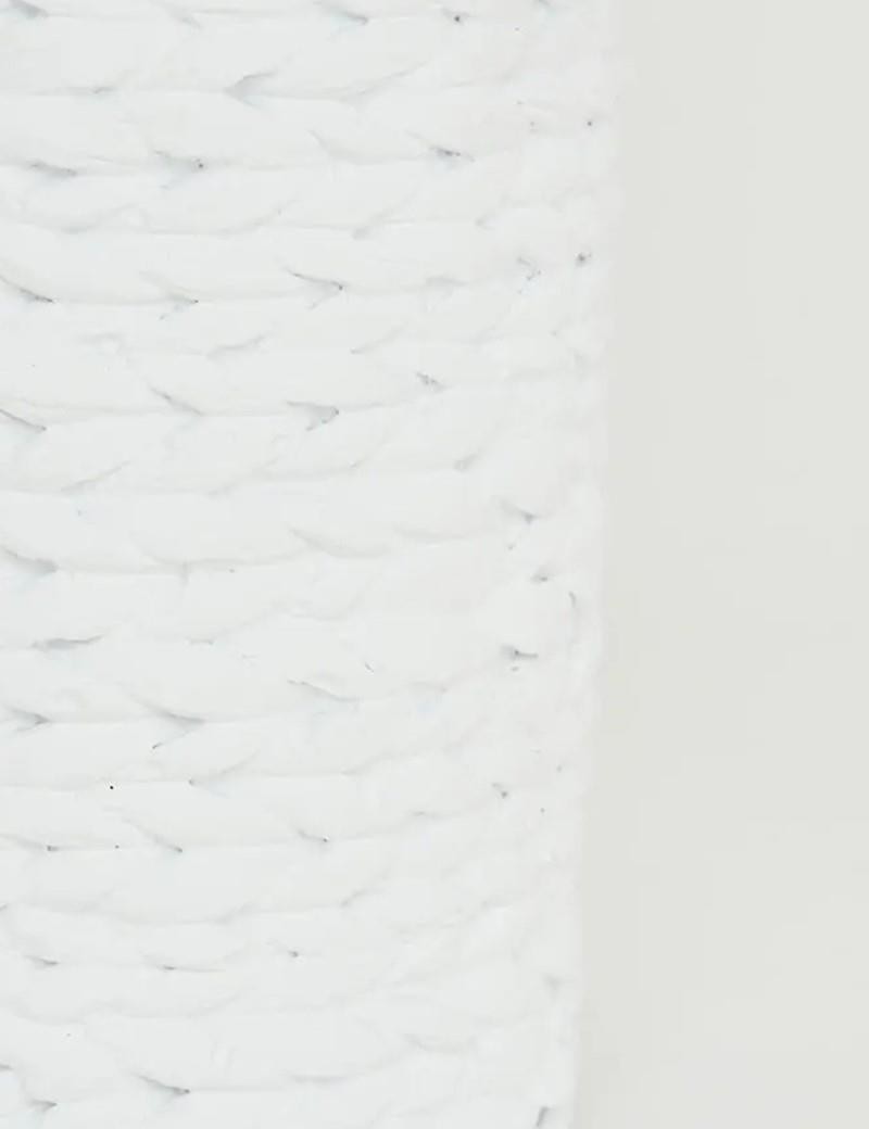 Lâmpada de mesa de cimento corda branco | Salotto