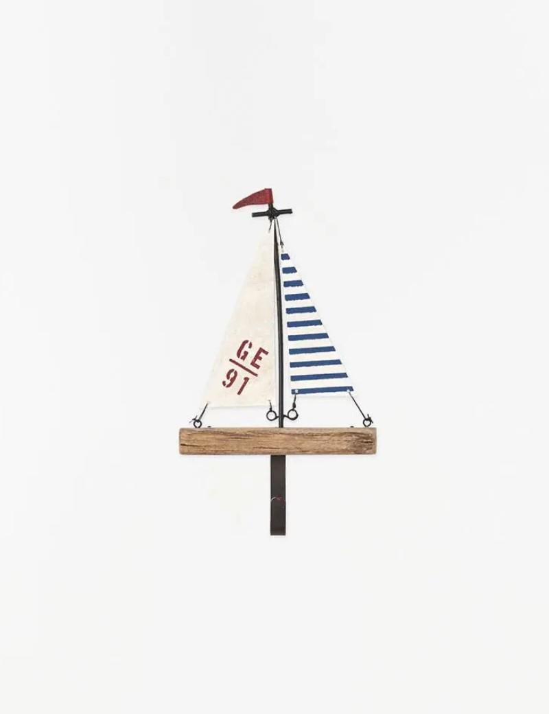 Natürlicher Segelboot-Kleiderständer | Salotto