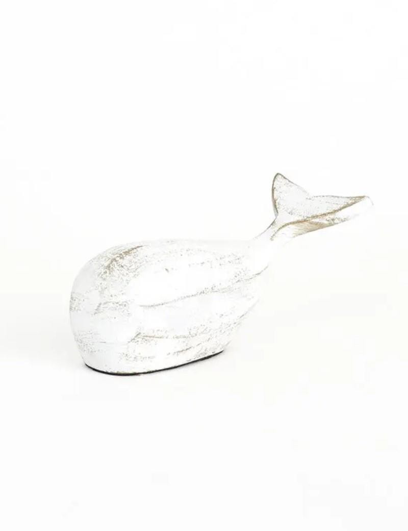 Small white aluminum white whale | Salotto