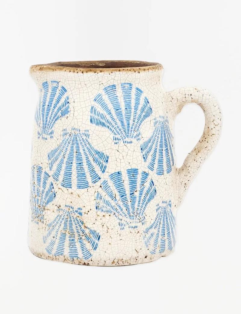 Jarra conchas azul | Salotto