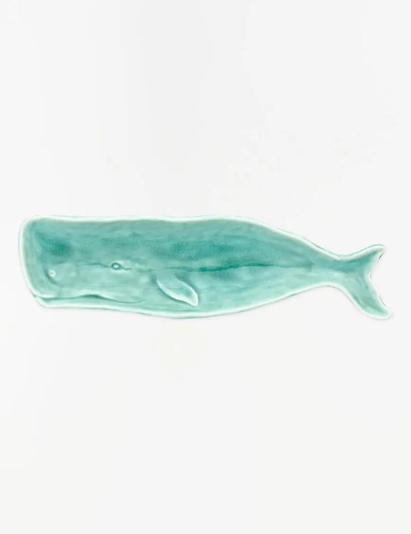 Plateau baleine vert eau | Salotto