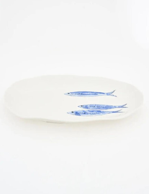 Plato peces azul | Salotto
