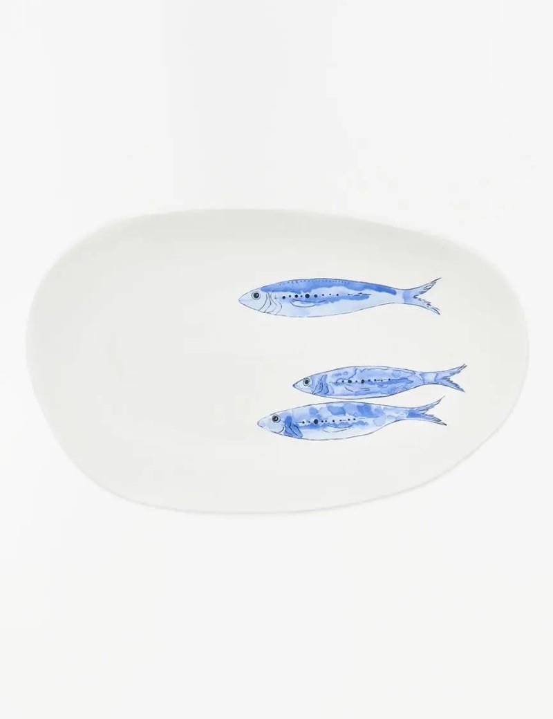 Plato peces azul | Salotto