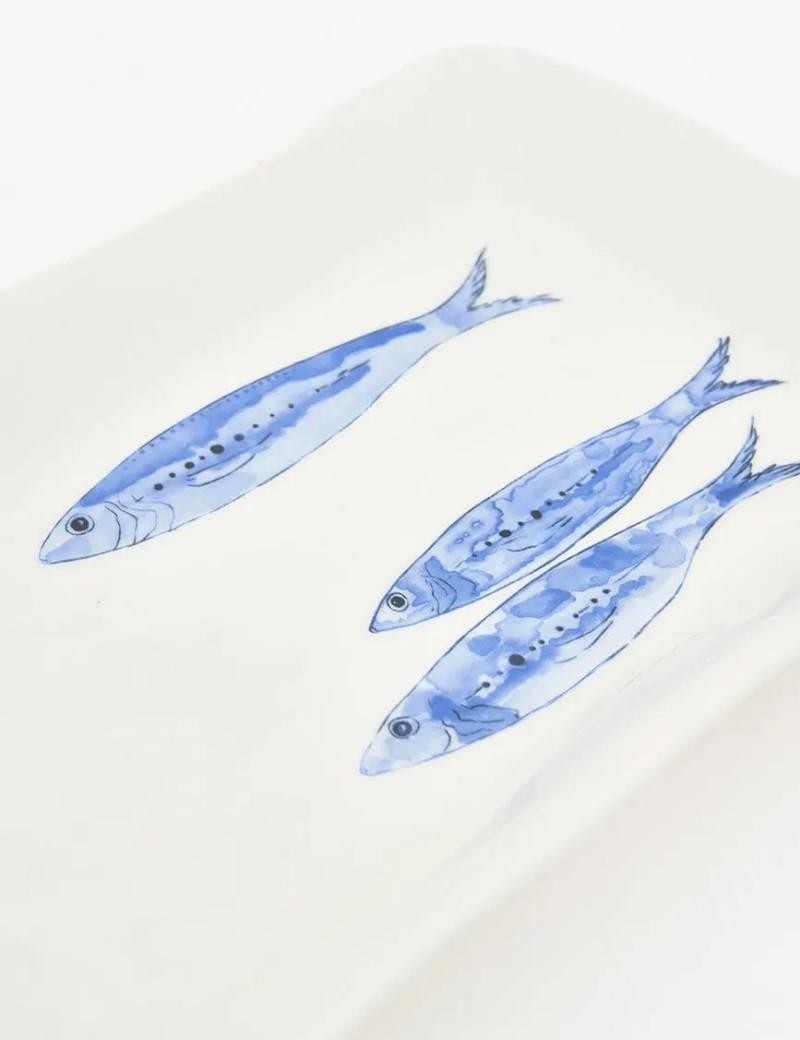 Blaue Fischschale | Salotto