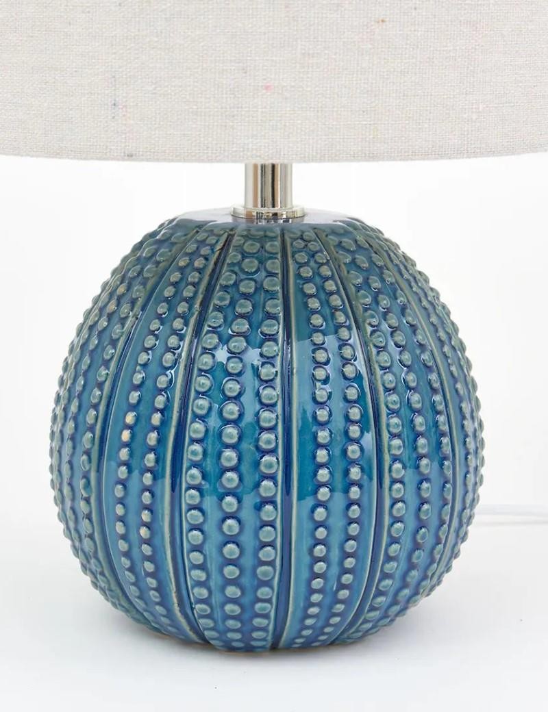 Blue sea urchin lamp | Salotto