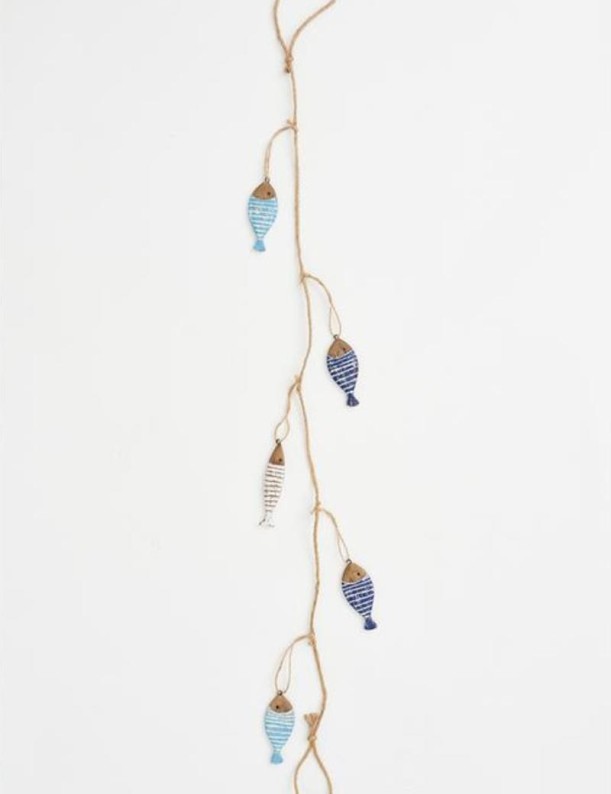 Ghirlanda pesci multicolore | Salotto