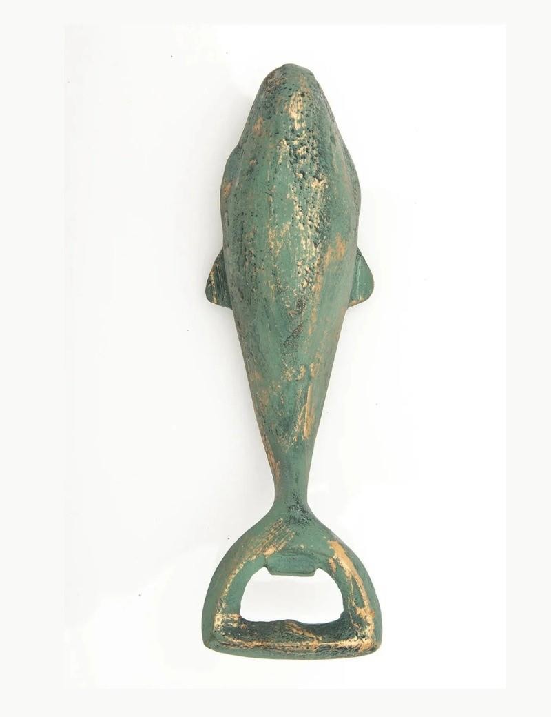 Turquoise blue whale bottle opener | Salotto