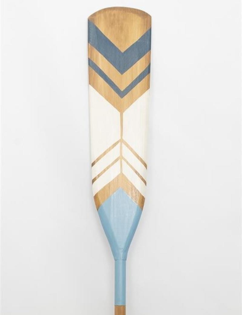 مجذاف خشبي أزرق فيروزي | سالوتو