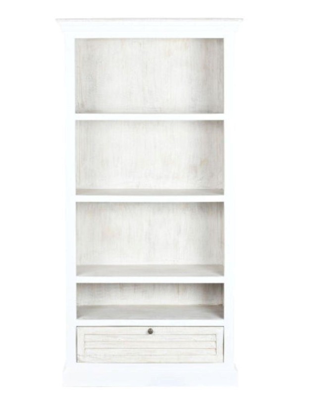 White worn mango shelf | Salotto