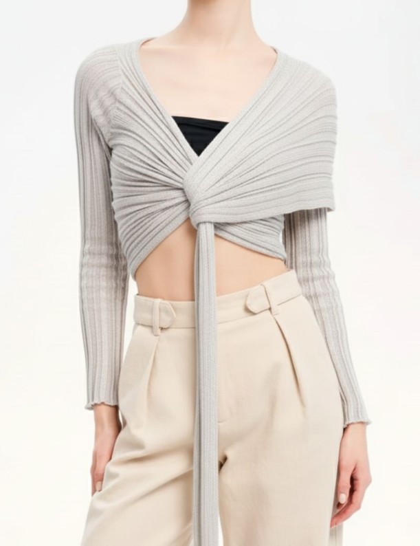 CARDIGAN  VERSÁTIL  METALIZADO KOURBELA