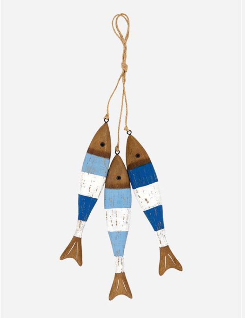 RISTRA DE 3 PECES DE MADERA A RAYAS