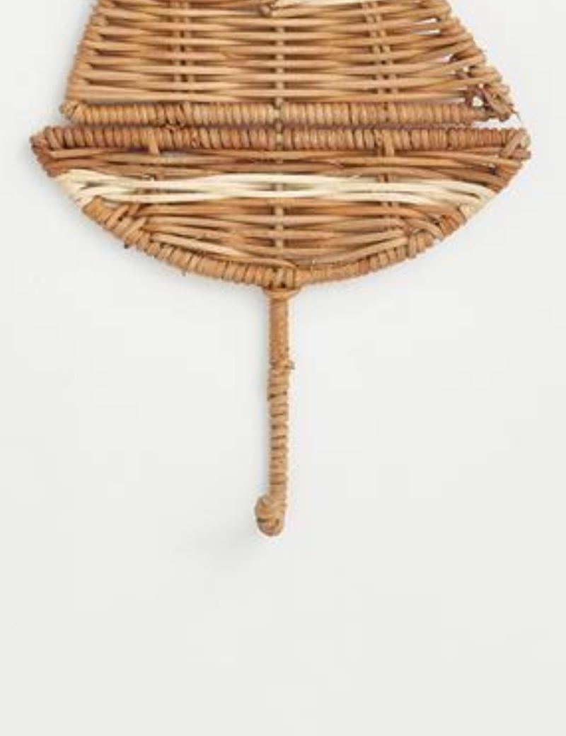 Natürlicher Segel-Rattan-Kleiderständer | Salotto