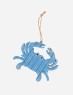 COLGANTE DE MADERA CANGREJO