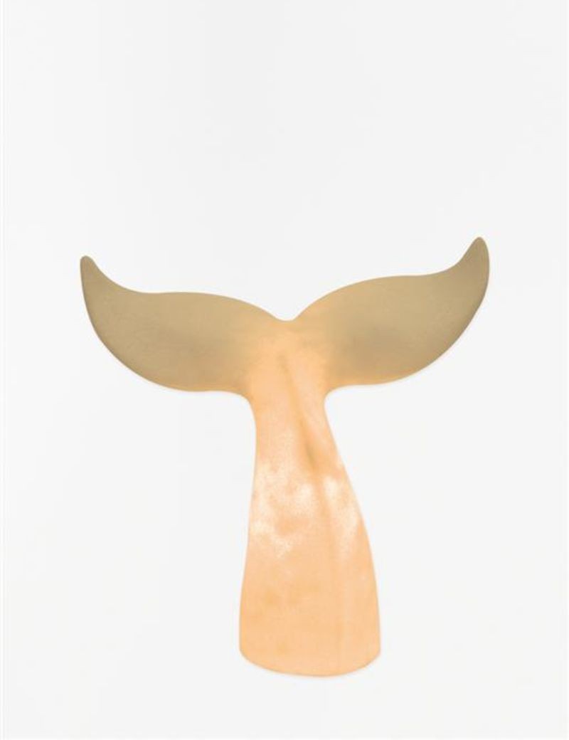 Weißer Walfischschwanz Lampe | Salotto