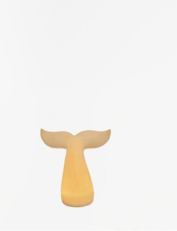 Lâmpada cauda de baleia a pilhas branco | Salotto